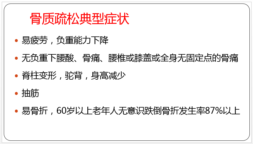 HIV感染者骨质疏松诊断及治疗